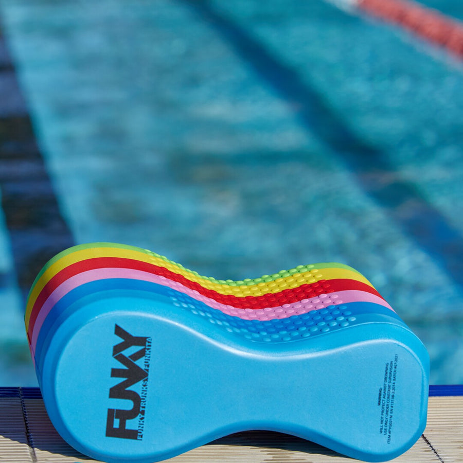 Funky Elite Squad Pull Buoy | Rainbow Racer