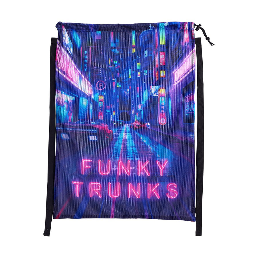 Funky Trunks Mesh Gear Bag | Cyber City