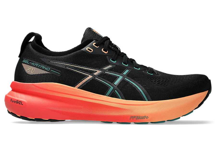 Gel Kayano 31 M | Black/Rainy Lake