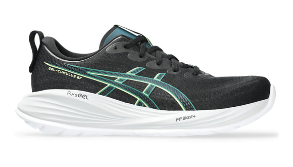 Asics Gel-Cumulus 27 | Black/Lucid Lemon