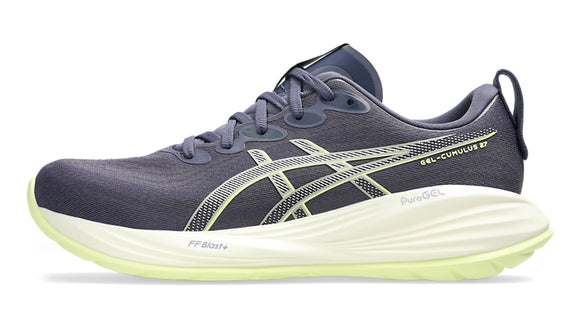 Asics Gel-Cumulus 27 | Indigo Fog/Lucid Yellow