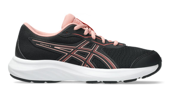 Asics Contend 9 GS | Black/Dark Pink/Grey