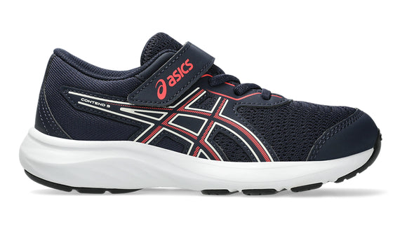 Asics Contend 9 PS | Midnight/Flash Red
