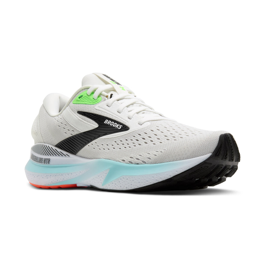 Brooks Adrenaline GTS 24 | White/Gecko/Atomizer