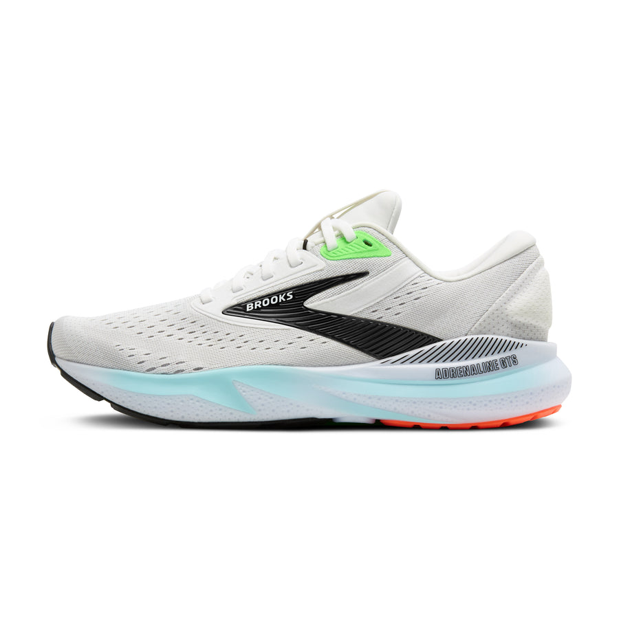 Brooks Adrenaline GTS 24 | White/Gecko/Atomizer
