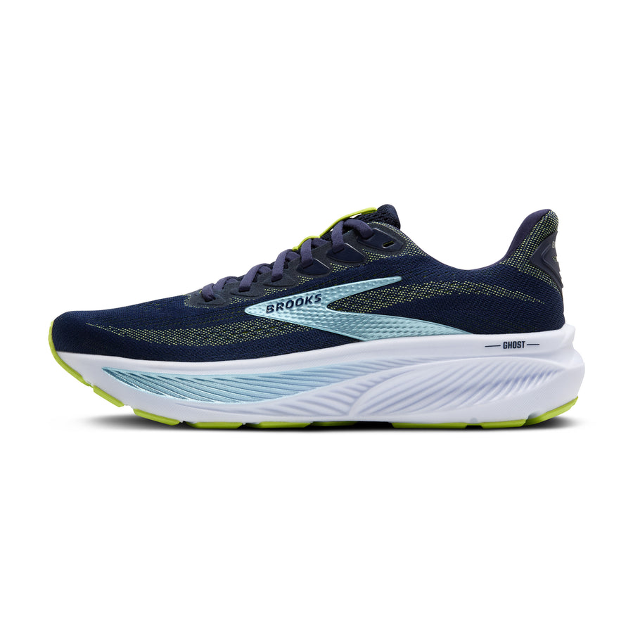 Brooks Ghost 17 M | Peacoat/Lime/Blue