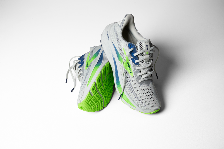 Brooks Ghost 17 M | Oyster/Beacon Blue/Gecko