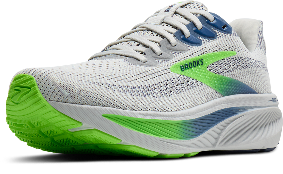 Brooks Ghost 17 M | Oyster/Beacon Blue/Gecko