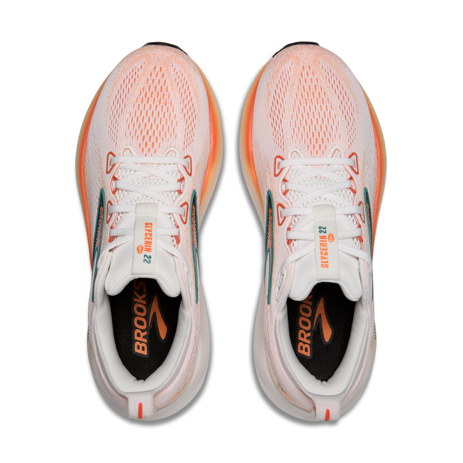 Glycerin 22 | White/Orange/Green Slate Blue