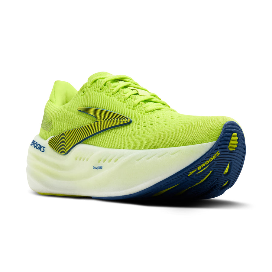 Brooks Glycerin Max | Lime/Navy Peony/White