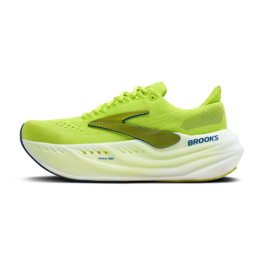 Brooks Glycerin Max | Lime/Navy Peony/White