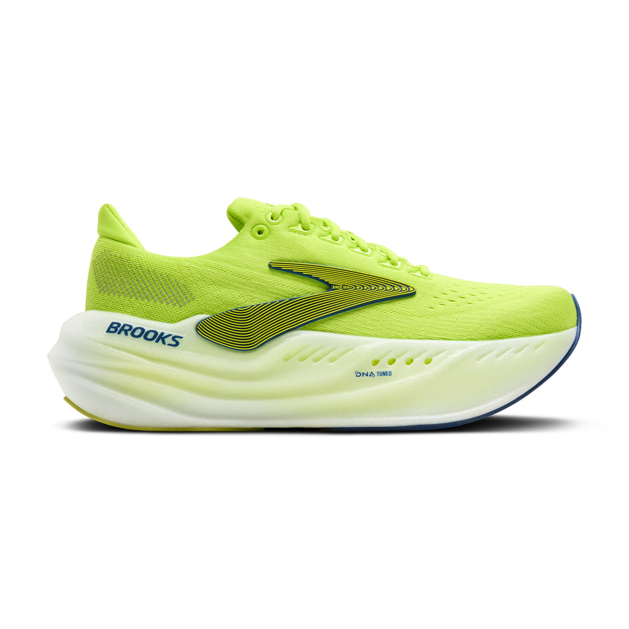 Brooks Glycerin Max | Lime/Navy Peony/White