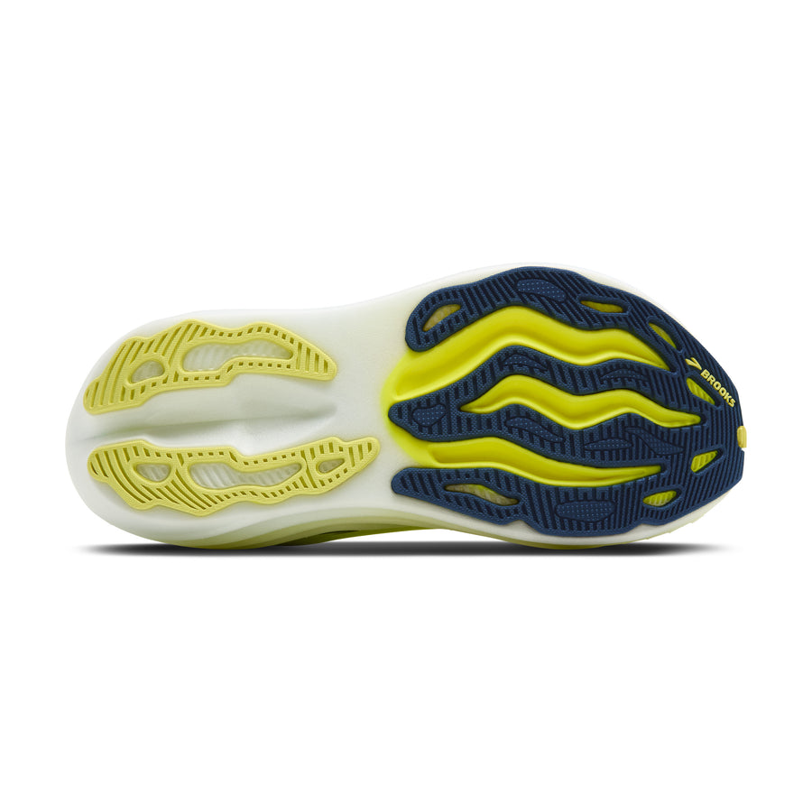 Brooks Glycerin Max | Lime/Navy Peony/White