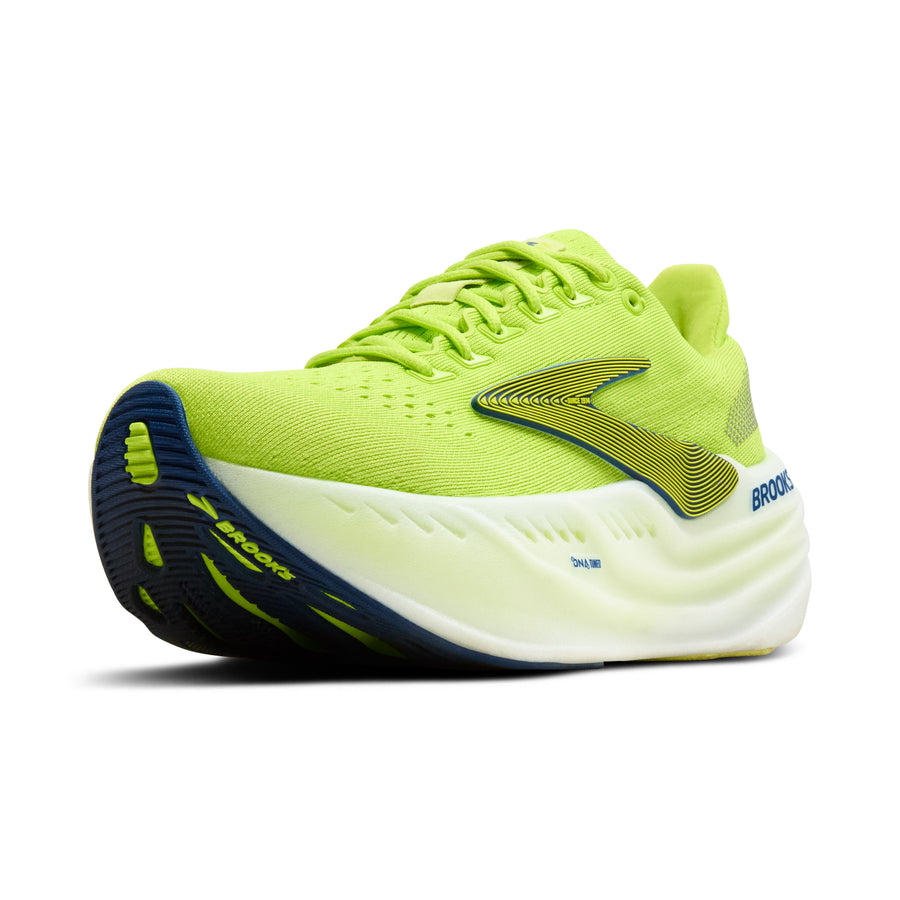 Brooks Glycerin Max | Lime/Navy Peony/White