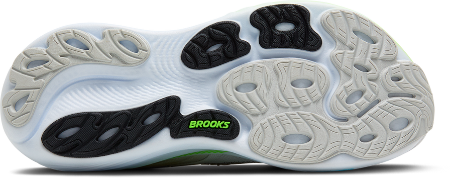 Brooks Adrenaline GTS 25 | Oyster/Green Gecko/Blue