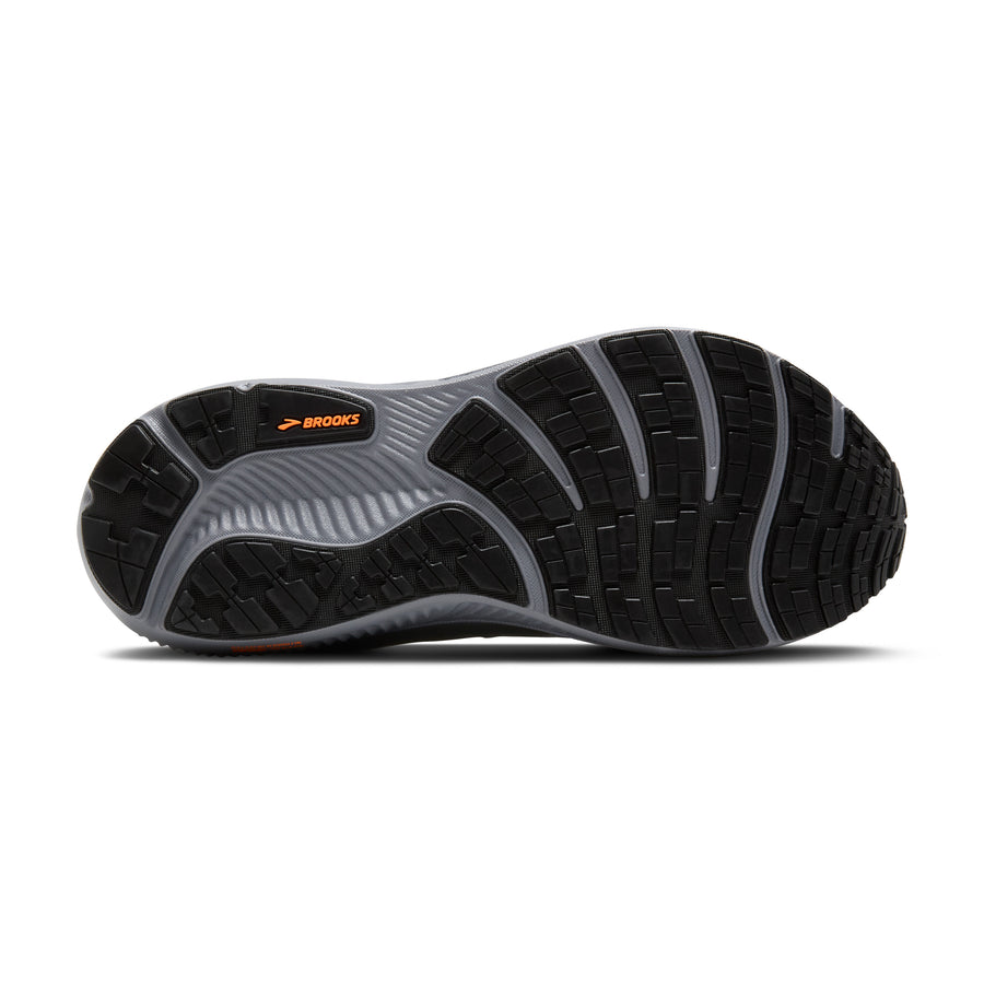 Brooks Ghost 17 GTX Mens | Smoke/Primer Grey/Orange