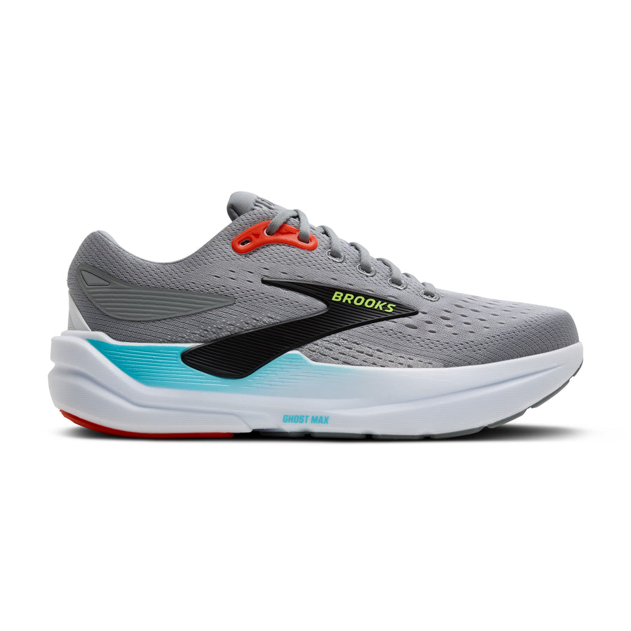 Brooks Ghost Max 3 Mens | Primer Grey/Antartica/Red