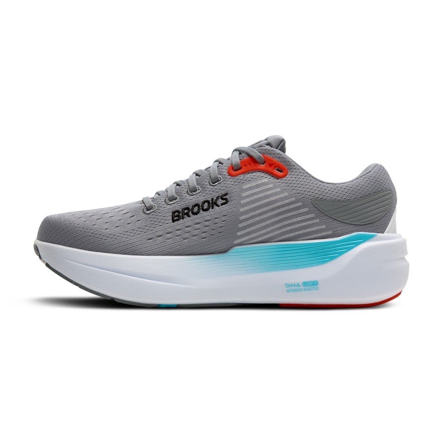 Brooks Ghost Max 3 Mens | Primer Grey/Antartica/Red