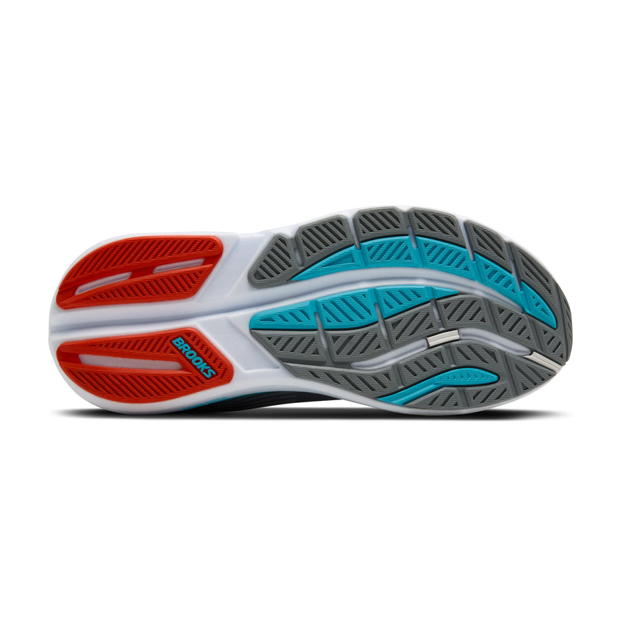Brooks Ghost Max 3 Mens | Primer Grey/Antartica/Red