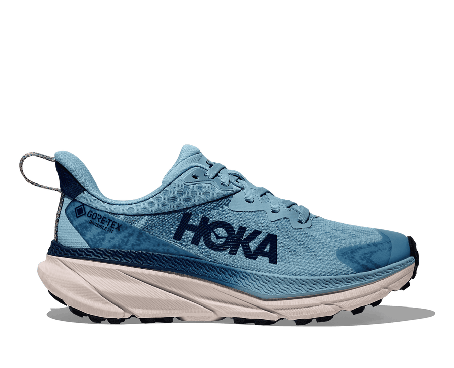 Hoka Challenger 8 GTX Wms | Raindrop/Grout