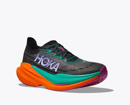 Hoka Mach X 2 M | Black/Electric Aqua