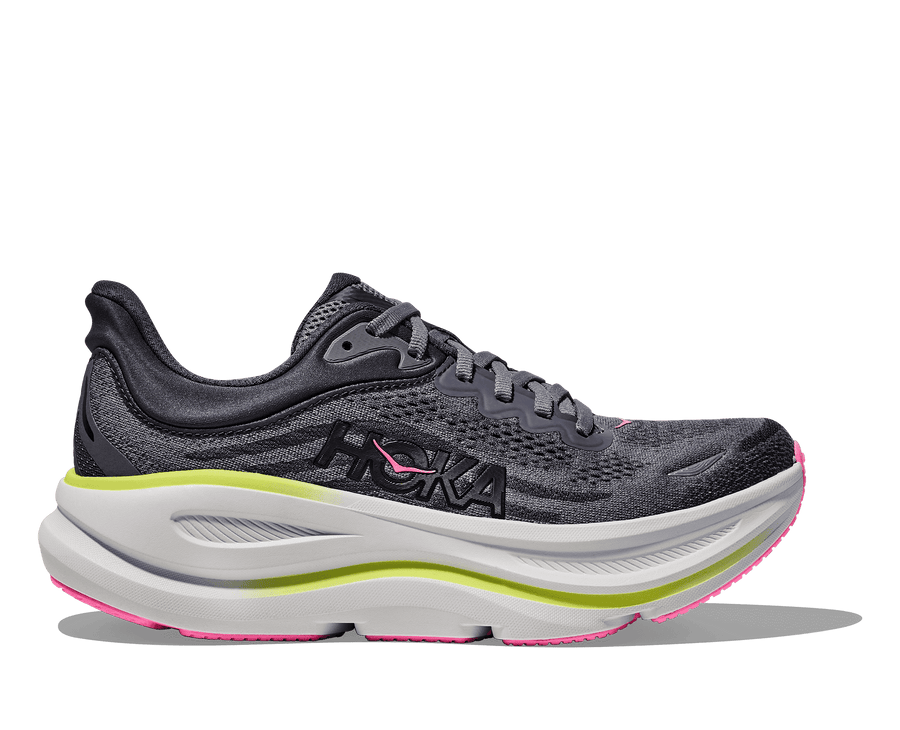 Hoka Bondi 9 W | Charcoal Grey/Grey Skies