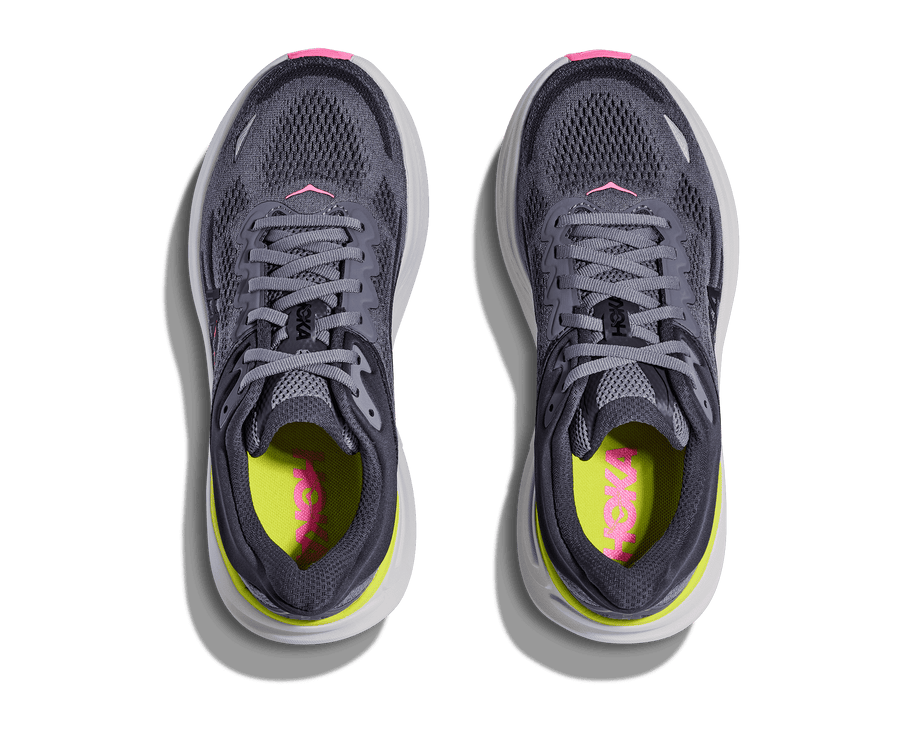 Hoka Bondi 9 W | Charcoal Grey/Grey Skies