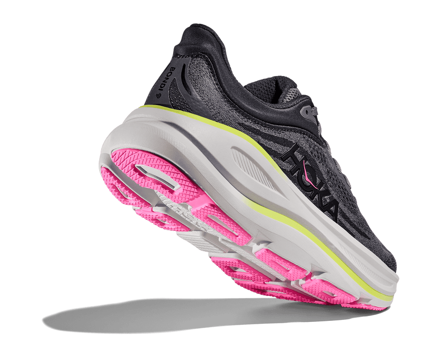 Hoka Bondi 9 W | Charcoal Grey/Grey Skies