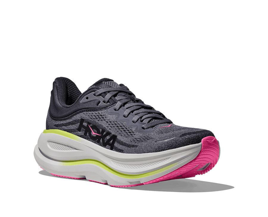 Hoka Bondi 9 W | Charcoal Grey/Grey Skies