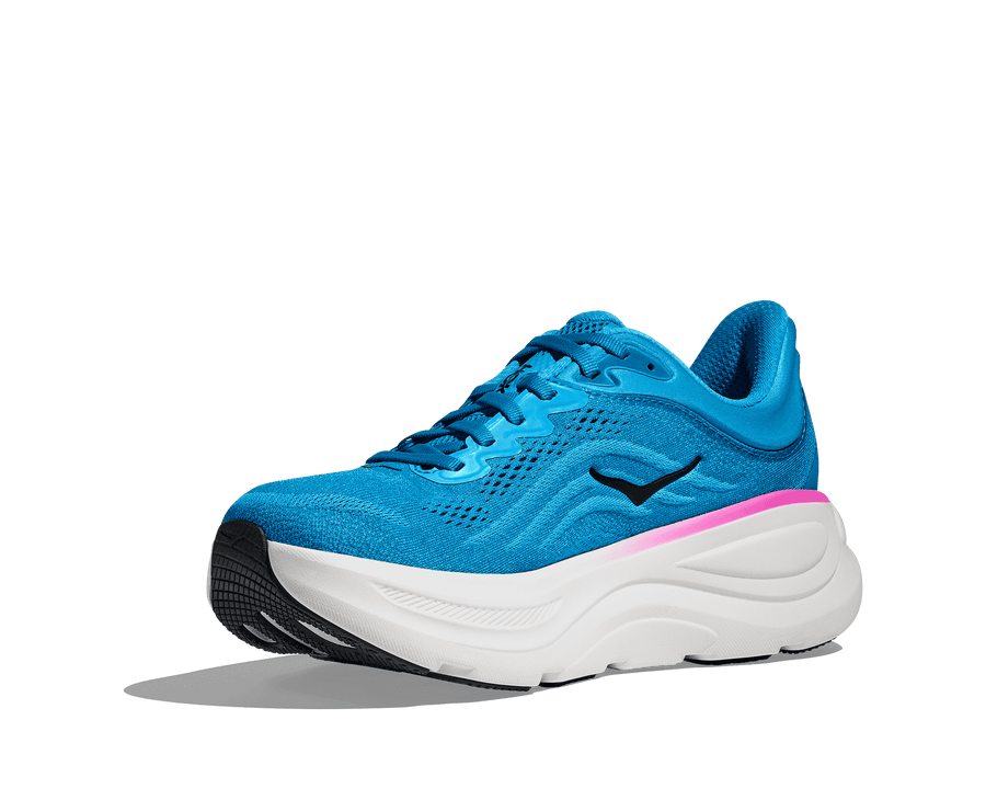Hoka Bondi 9 W | Skyward Blue/Neo Fuchsia