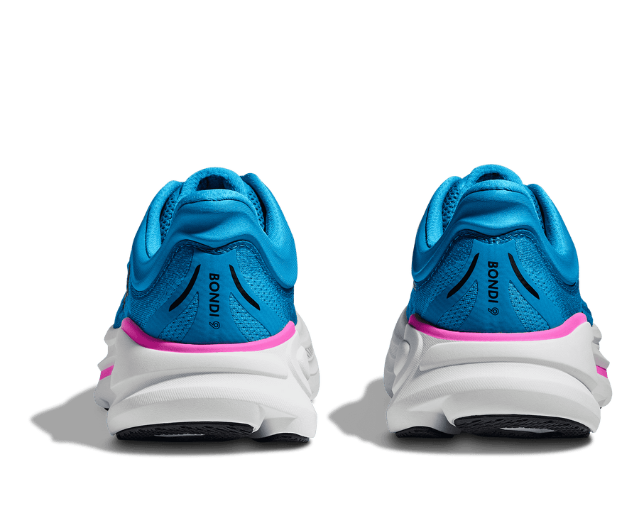 Hoka Bondi 9 W | Skyward Blue/Neo Fuchsia