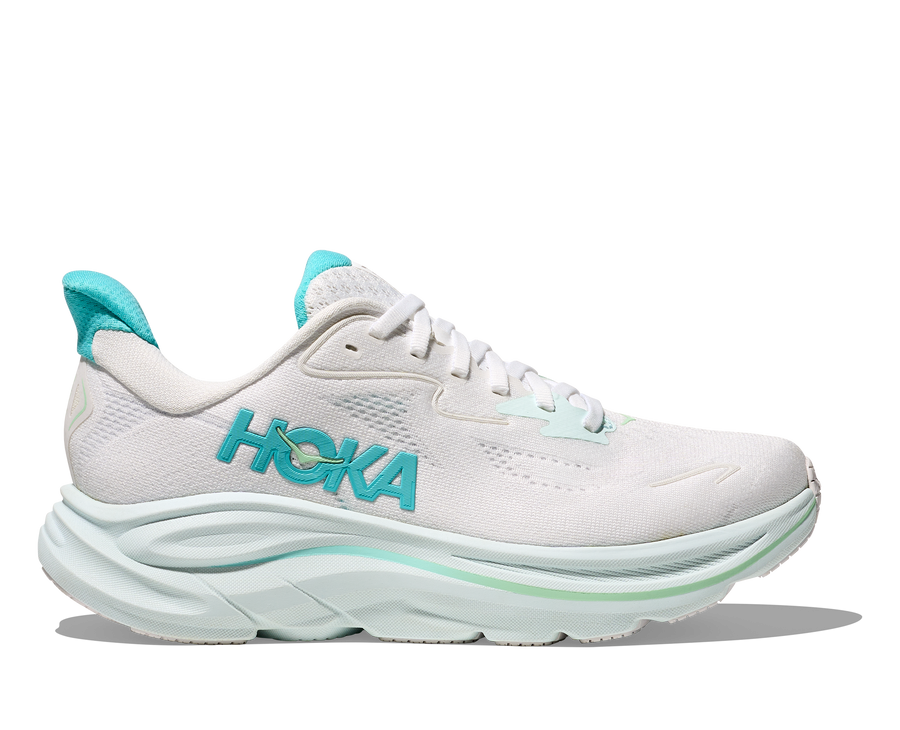 Hoka Clifton 10 Wms | White/Cielo Blue