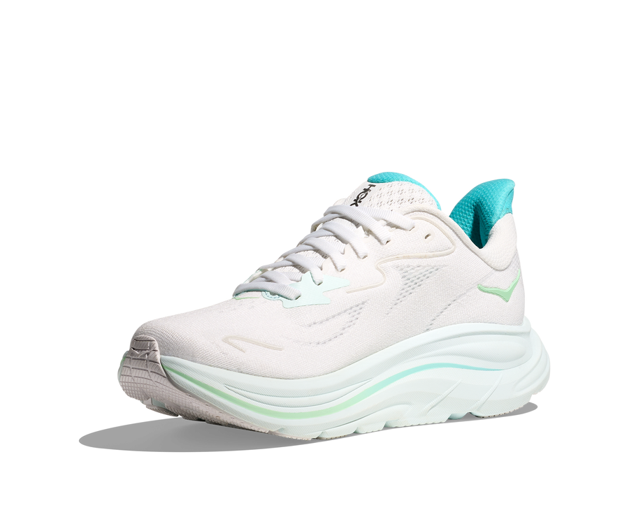 Hoka Clifton 10 Wms | White/Cielo Blue