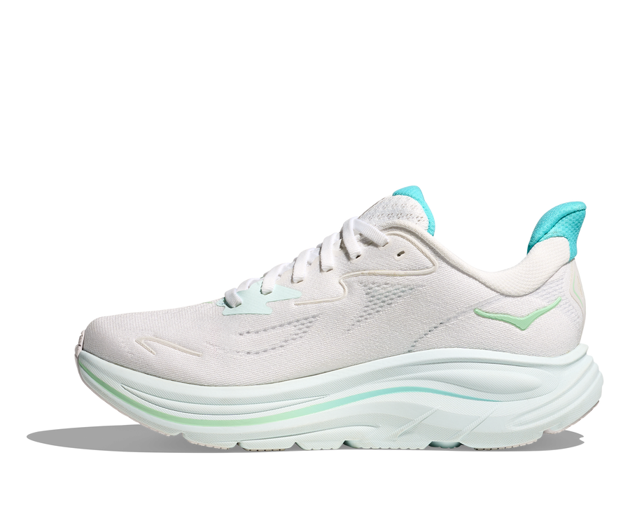 Hoka Clifton 10 Wms | White/Cielo Blue
