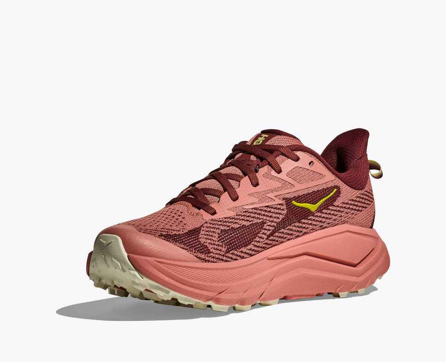Hoka Challenger 8 Wms | Blush/Dark Cedar | Wide D