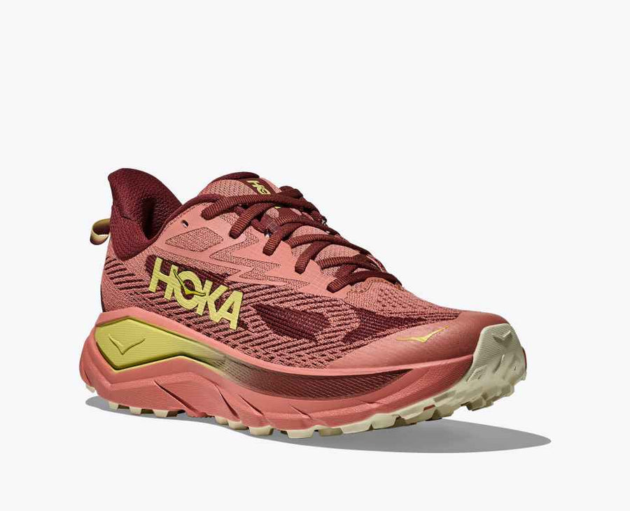 Hoka Challenger 8 Wms | Blush/Dark Cedar | Wide D