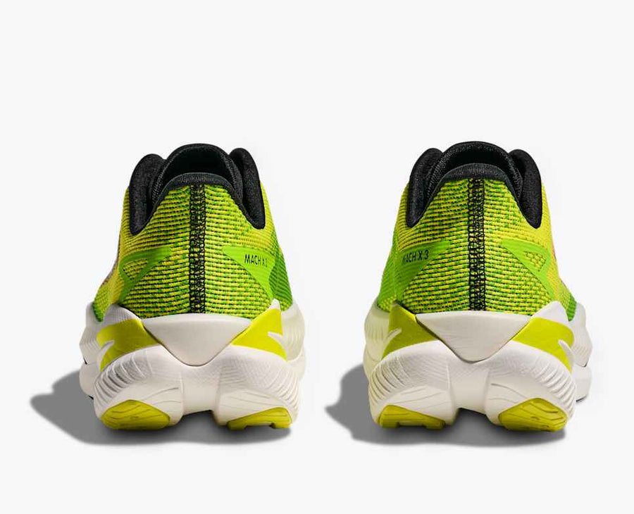 Hoka Mach X 3 M | Citrus/Neon Lime