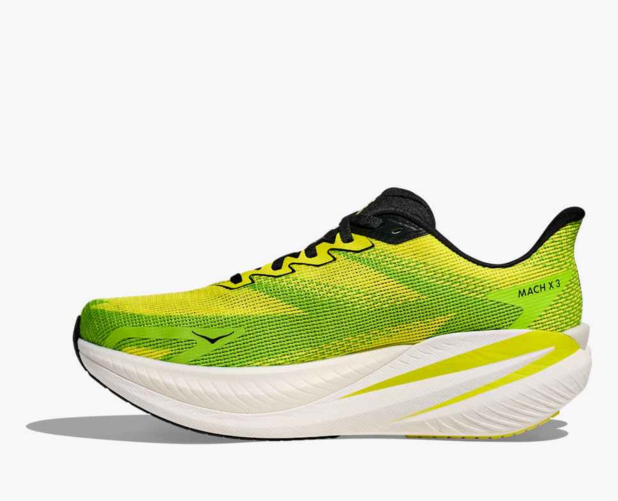 Hoka Mach X 3 M | Citrus/Neon Lime