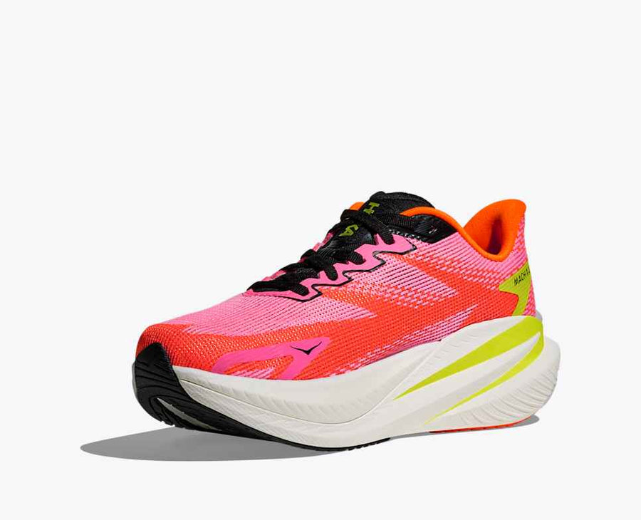 Hoka Mach X 3 W | Neon Rose/Neon Tangerine