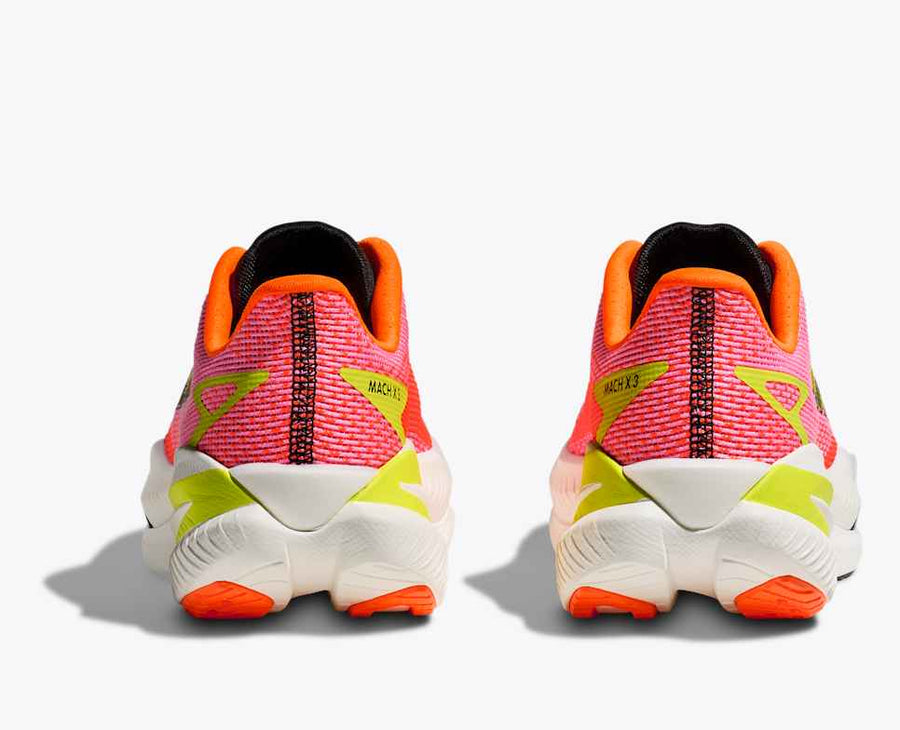 Hoka Mach X 3 W | Neon Rose/Neon Tangerine