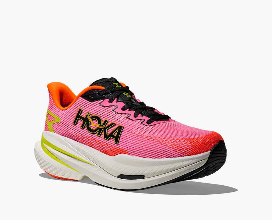 Hoka Mach X 3 W | Neon Rose/Neon Tangerine