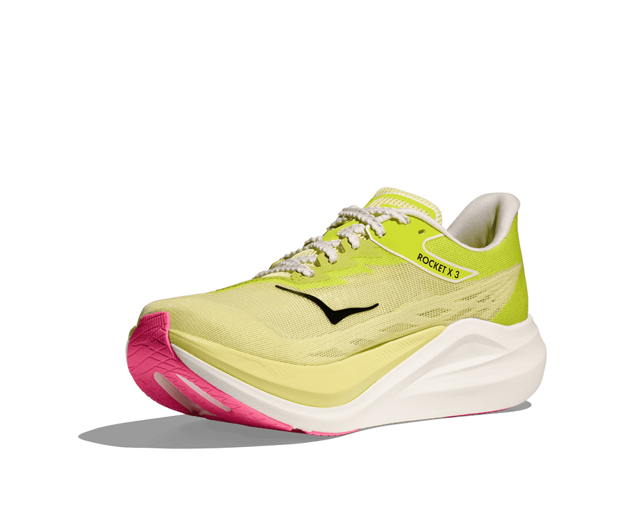 Hoka Rocket X 3 | Sunlight/Neon Hoka Citrus | Unisex