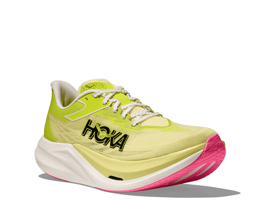 Hoka Rocket X 3 | Sunlight/Neon Hoka Citrus | Unisex