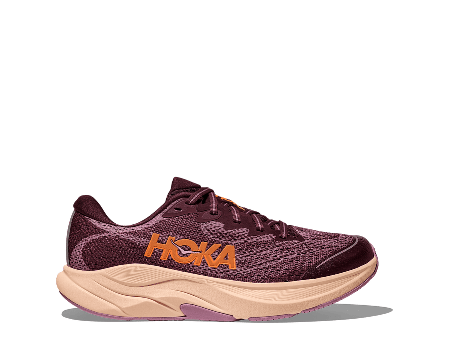 Hoka Rincon 4 Kids | Black Cherry/Classic Mauve