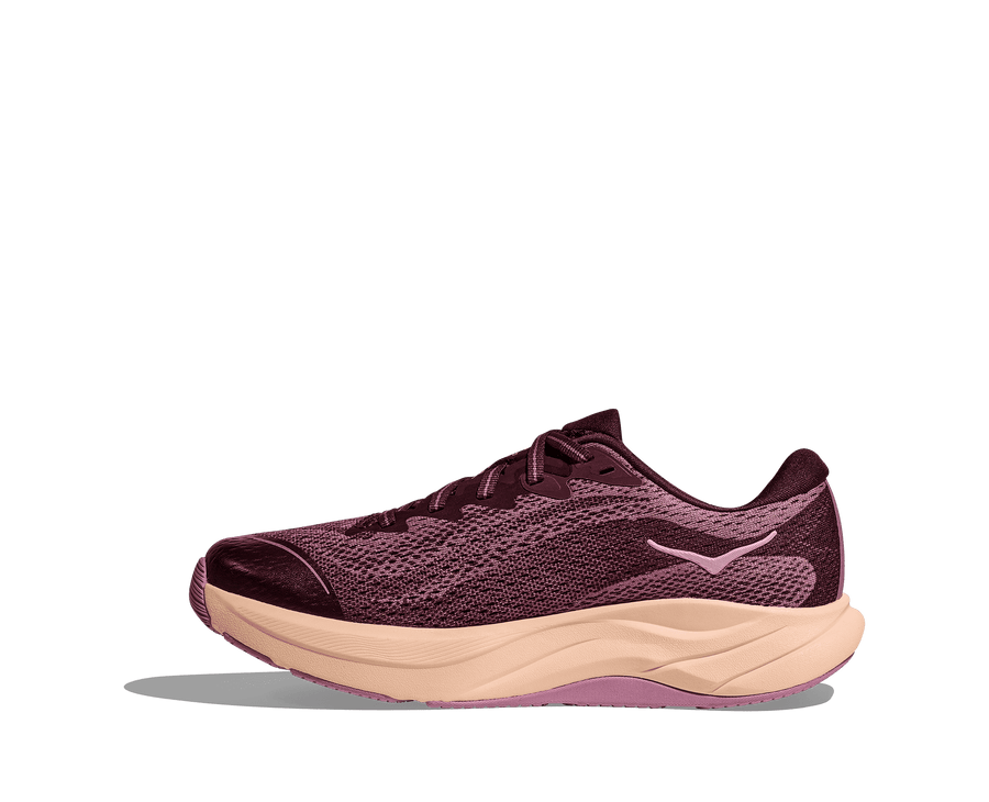 Hoka Rincon 4 Kids | Black Cherry/Classic Mauve