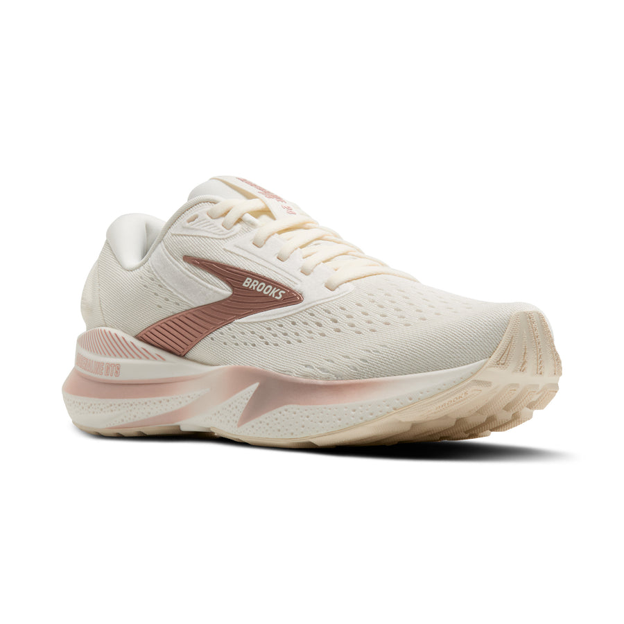 Brooks Adrenaline GTS 24 W | Coconut/Rose Gold/White