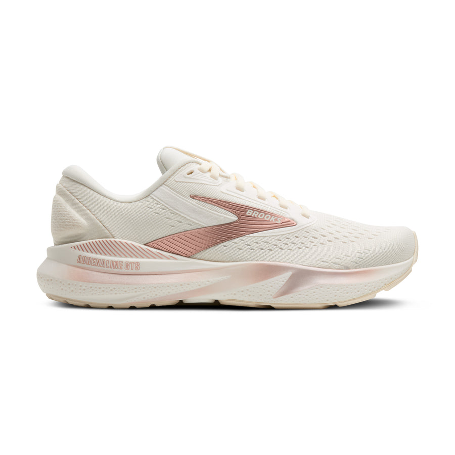 Brooks Adrenaline GTS 24 W | Coconut/Rose Gold/White