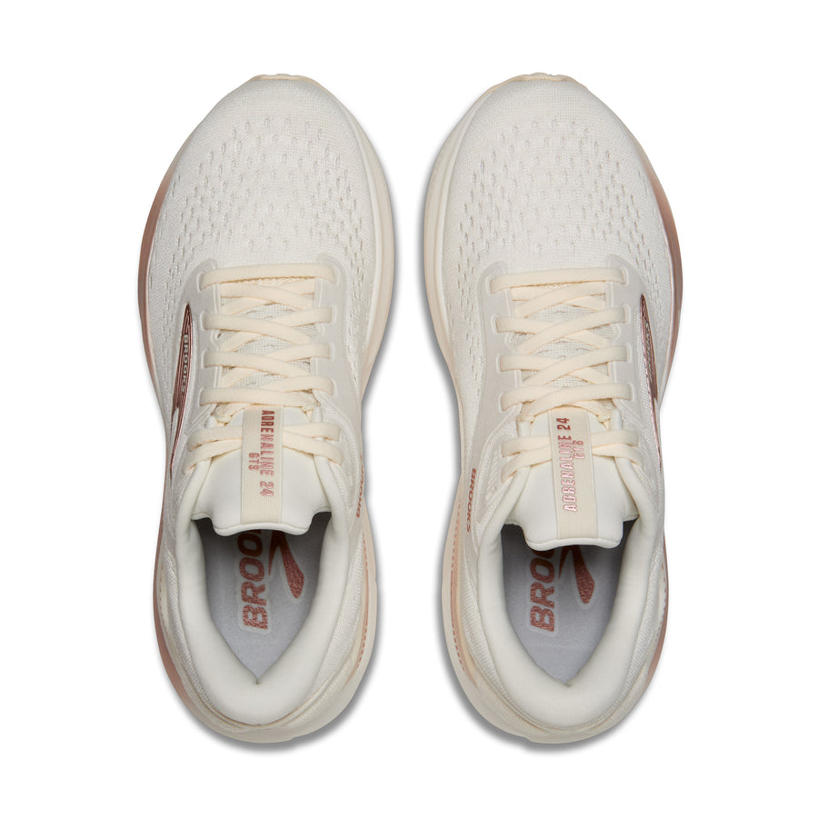 Brooks Adrenaline GTS 24 W | Coconut/Rose Gold/White