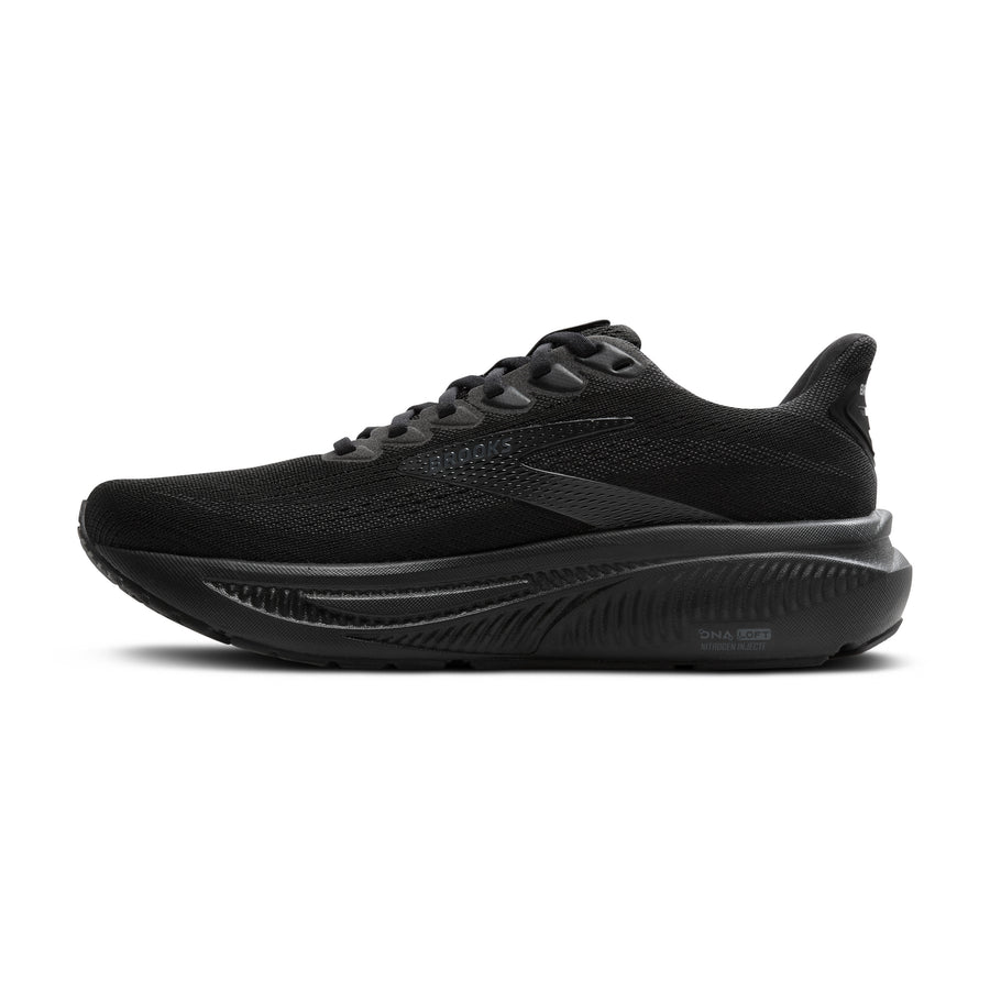 Brooks Ghost 17 W | Black/Black/Ebony | Wide D