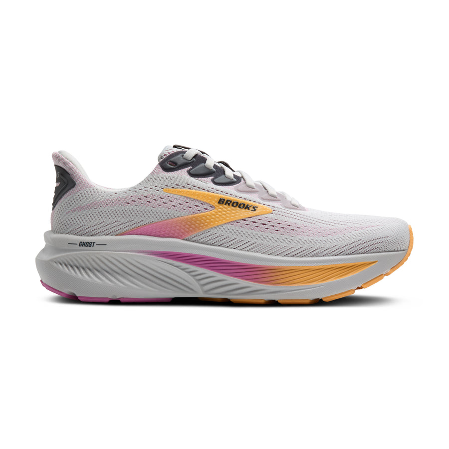 Brooks Ghost 17 W | Oyster/Apricot/Pink